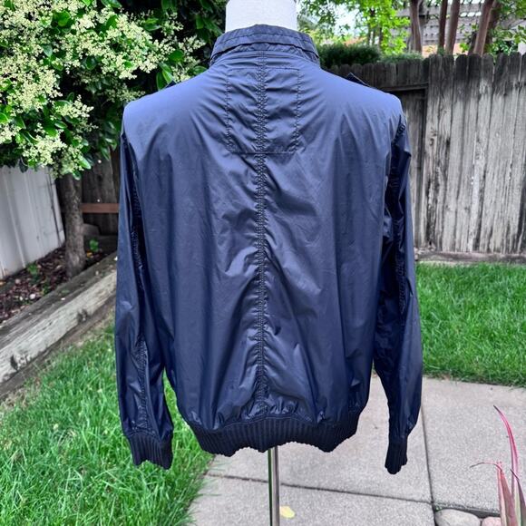 Marc Ecko Cut & Sew Deadly Threads Black Lightweight Boomer Jacket Men's Large - Picture 8 of 11